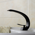 BAKALA Black Antique Brass single handle waterfall faucet bathroom hot and cold Oil Rubbed Bronze basin