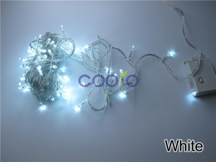110v/220V Led String Christmas Lights 10m/100leds With 8 Modes for Holiday/Party/Decoration,Free shipping 110v/220V Led String Christmas Lights 10m/100leds With 8 Modes for Holiday/Party/Decoration,Free shipping