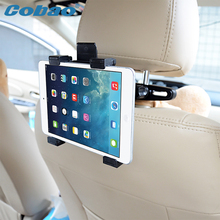 Universal plastic tablet holder car back seat 7 8 9 10 11 headrest tablet pc stand suitable for Ipad and ipad mini