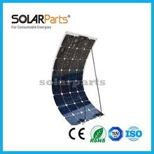 100W high efficiency semi- flexible solaf panels for RV/Boat/Golf cart/Marine/Yachts/Home use
