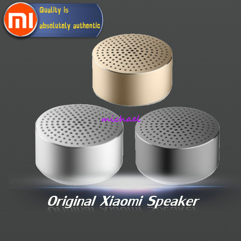 Original Xiaomi Speaker Bluetooth 4.0 Wireless Mini Portable Speaker Stereo Handsfree Music Square Box Mi Speaker 2016 V2 Audio