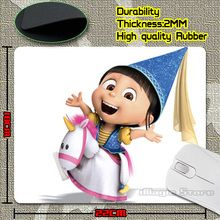 New Arrival Cartoon Agnes Despicable Me Design Thin Mouse Pad for Computer Optical Mouse