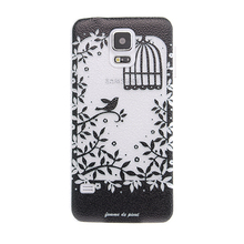 Case for Samsung Galaxy S5 i9600 Scrawl drawing Cover Free shipping mobile phone bags cases Brand