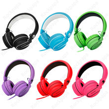 Rockpapa Stereo Adjustable Foldable High Quality Headphones Headset with Microphone for iPhone iPod Mp3 PC Kids Girls