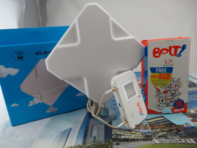 4g LTE Antenna 35dbi Ts9 Connector Booster Signal Amplifier +hotspot Huawei Bolt E5372s