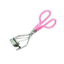 Celebrity Essential Lady Women Eyelash Curler Lash Curler Nature Curl Style Cute Curl Eyelash Curlers-Silver Beauty Tools (Pink)
