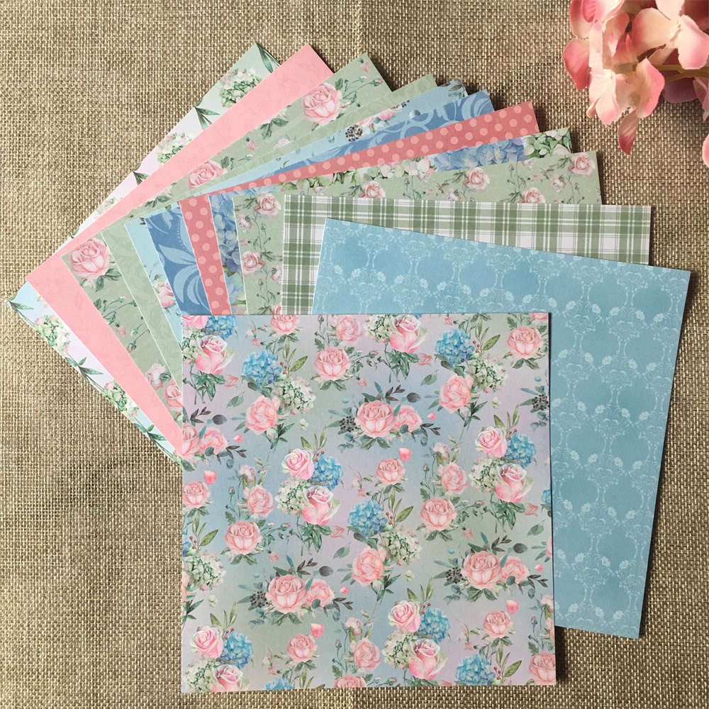 B-0126* 12 6 x 6 DCWV Happy Day Specialty Paper Collection for Scrapbooking Mini Albums Cards Journals Planners  DIY and Papercrafts