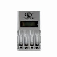 US EU Plug BTY N-903 AA AAA NI-cd Ni-Mh Rechargeable Battery Fast Quick Speed Smart LCD Charger Consumer Electronics