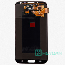 Wholesale 100 Original For Samsung Galaxy Note 2 N7100 n7105 Lcd Display Touch Screen Digitizer Black