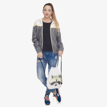POLYGON RACCOON 3D printing Womens Men s Gym Bags Handbag Daypack mochila feminina bolso de lazo