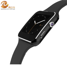 2016 New Bluetooth Smart Watch X6 Smartwatch sport watch For Apple iPhone Android Phone With Camera FM Support SIM Card