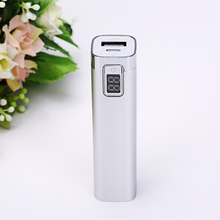 mini handheld 2600mah 5v 1A mobile phone Power Bank External Battery Charger 18650 Powerbank external backup battery led digits