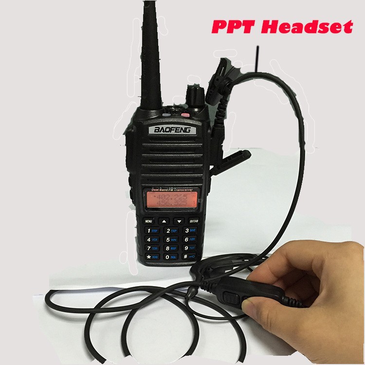 HOT! Walky Talky Professional 10km Walkie Talkie Vox with Double PTT CB Ham Portable Radio Station Handy Radio Vhf Uhf Dual Band (18)