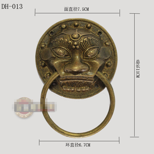 Compra aldaba de bronce online al por mayor de China, Mayoristas de