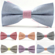 wholesale–New 2014 Tuxedo Bowtie Unique Mens cotton bow ties men clothing accessories free shipping