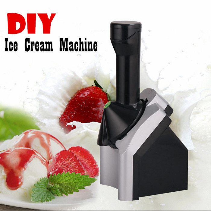 2015 Hot Sale NEW Household DIY 220V Fruit Ice Cream Machine Icecream