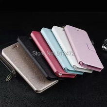 Mobile phone luxury flip cover leather magnetic wallet stand case for iPhone 6 Plus