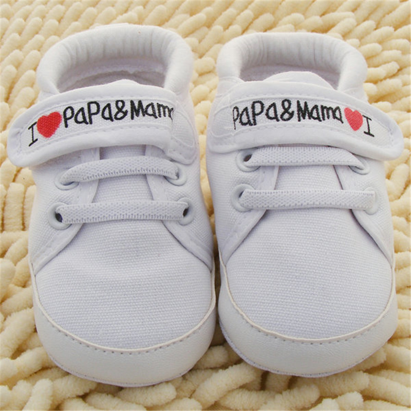 0 18M Baby Infant Kids Boy Girl Soft Sole Canvas Sneaker Toddler Newborn Shoes Hot
