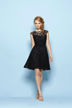 New Fashion 2016 High Neck Black Lace font b Bridesmaid b font font b Dresses b