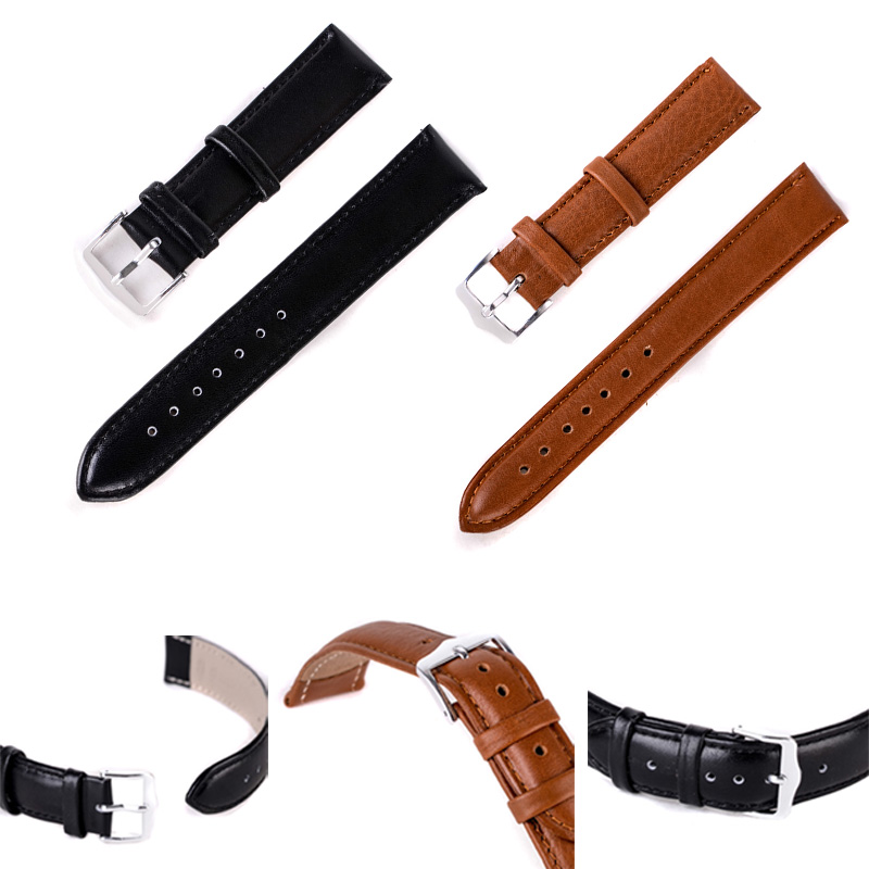 Watch Band 12mm,14mm,16mm,18mm,20mm,22mm,24mm Soft Sweatband Leather