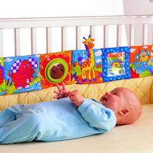 Kids Mirror Animal Bed Cognize Cloth Book Infant Baby Toy Cute Popular