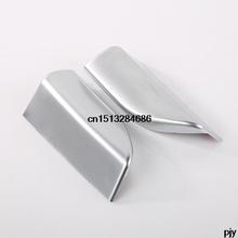 ABS Chrome modified decorative audio speaker cover ring 2pcs for Toyota 2015 Highlander accessories
