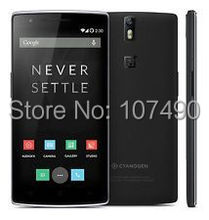 Original ONEPLUS ONE plus one Mobile phone 4G LTE 5.5 inch IPS 1920 x 1080 Android 4.3 3GB RAM 64GB ROM OTG NFC bamboo 3Gifts