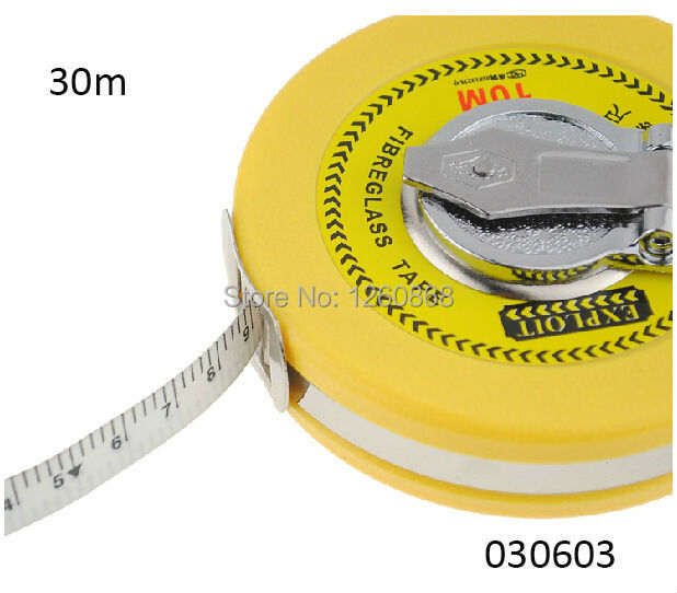 Free shipping,30m 1pcs/lot Convenient and practical retractable tape plastic Sewing Cloth Dieting Tailor measure tape 030603