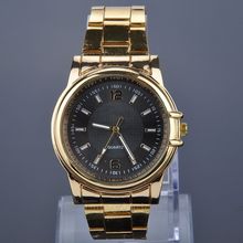 Luxury Brand Dress Watch Men gold Stainess Steel Quartz Watches Male Casual Business Wrist watch relogio