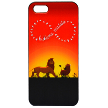 Case For Apple iphone 5c Hrad Black Plastic Protective Mobile Phone Covers For iphone 5c Fashion Beauty Painting