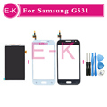 100 Original LCD Display Touch Screen Digitizer Glass Panel Free Tools For Sumsung Galaxy G531 Free