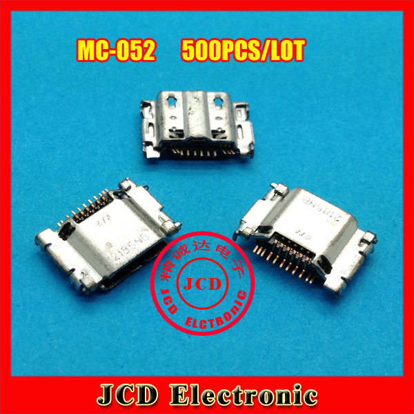 MC-052 500PCS/LOT for micro 11P phone charging tail port for Samsung,USB jack connector,Data port,For 9300 S3,Galaxy SIII