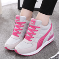 Spring Ankle Increased Shoes Boots New Casual Shoes increased Hidden Wedges Shoes Ladies Breathable Swing Shoes