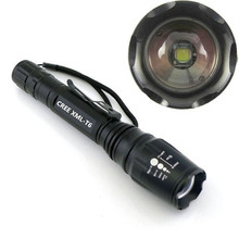 hot 2200LM CREE XM L T6 LED Zoomable Focus Flashlight Torch Light 2x5800mAh 18650 Battery us