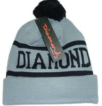 Hip Hop Diamond Caps Beanies for Men or Womens Accessories Knit Cotton Hats for Women New