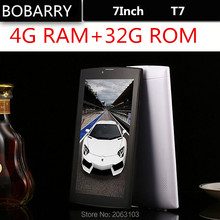 BOBARRY 7 Inch 4G LTE T7 Call Phone Android smart Tablet pc Android 5.1 4GB RAM 32GB ROM WiFi GPS FM Octa core Tablets Pc