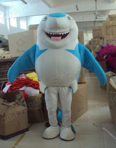 Shark Bruce Of Finding Nemo Mascot Costume Fancy Dress Outfit Suit 