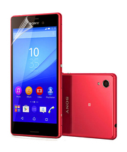 3 Pcs For Sony Xperia M4 Aqua E2303 E2333 E2353 phone film PET material HD touch screen protective screen protector