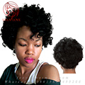Top Quality African American Human curly hair bob wigs Short Natural Curly wigs for black women