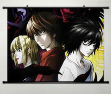 Home Decor Japanese Anime Wall poster Scroll DEATH NOTE L Anime Cosplay New 085