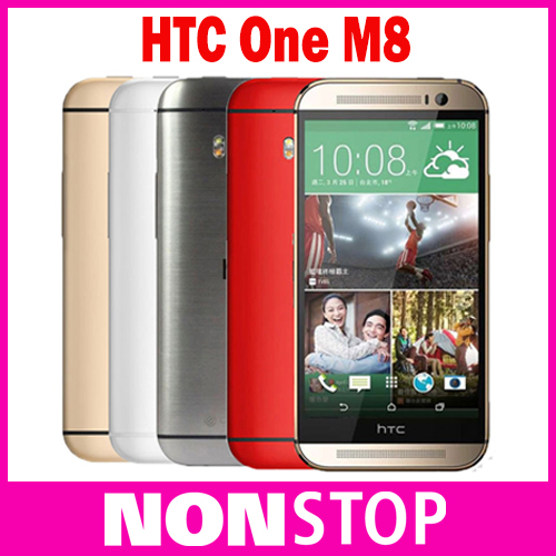 Оригинальный HTC One M8 Android Телефоны Quad Core 4 Г Сети LTE 2 ГБ RAM 16 ГБ Хранения 3 Камер Мобильных Телефонов