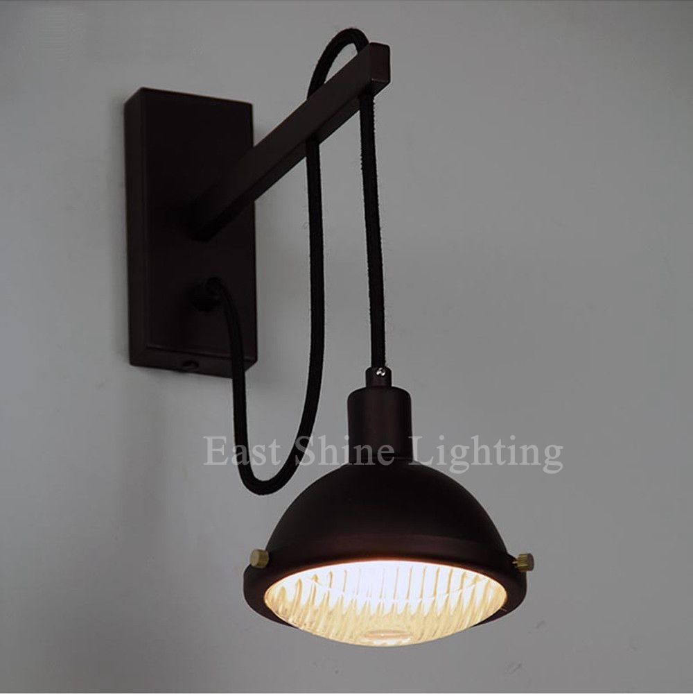 Lampade comodino vintage: paio xl lampade da parete art déco in ...