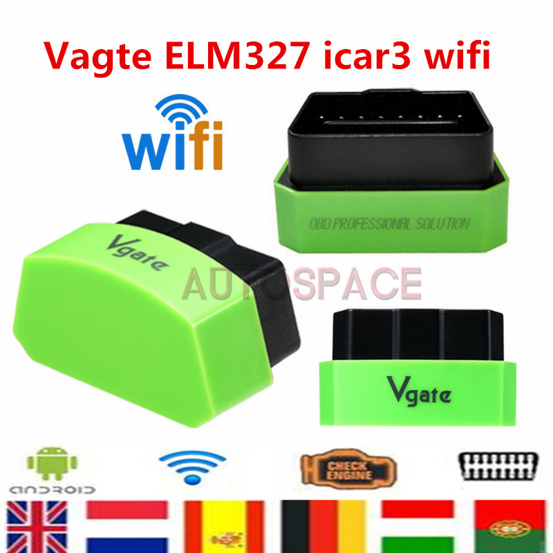 Vgate iCar3 Wifi OBD   WI-FI  ELM327 OBD2   iCar3  Android / IOS /