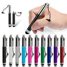 Universal Capacitive Stylus Pen for All Tablet PC Smartphone PDA Touch Pen With 3 5mm Earphone