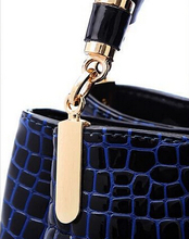New 2014 Fashion Desigual Brand Leather Women Handbag Shoulder Bags Crocodile Women Messenger Bags Bolsas Travel
