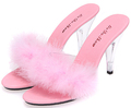 Shoe Woman Sandals 2015 Transparent Crystal Heels 10cm Waterproof Wedding Shoe Sandals Sexy Big Yards Interest
