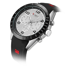 Curren Brand Luxury Men Sports Watches Silicone Men Quartz Military Army Wristwatches Men s Casual Clock