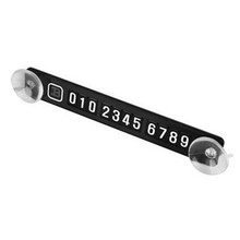 Magnetic Temporary Parking Card Phone Number Card Plate Car Sticker for Suzuki Grand Vitara Hyundai Ix35