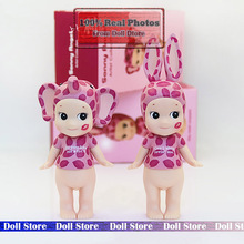 2 unids/set 12 cm Sonny ángel beso marcar leopardo PVC Action Figure set colección modelo de juguete mejores juguetes para niños para las muchachas