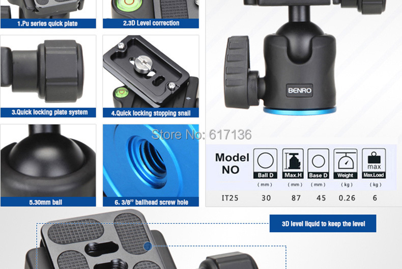 Benro Tripod kits IT25 09
